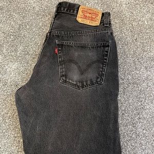 Vintage Black Levi’s 505 W32 L29
